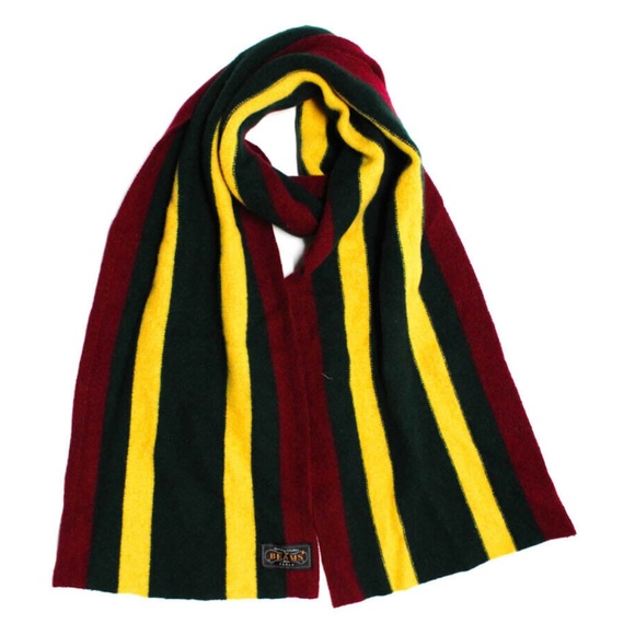 BEAMS GQ Scarf Japan Mens NEW Green Neiman Marcus